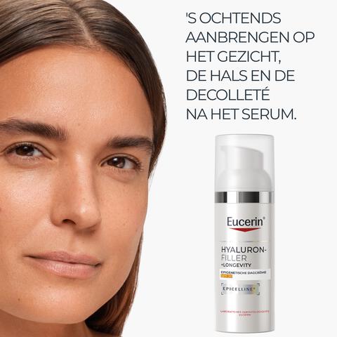Eucerin Hyaluron-Filler + Longevity Epigenetisch Anti-Age Dagcrème SPF 30 50 ML