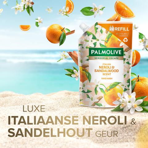 Palmolive Sensorial Escape Neroli Handzeep Navul 500 ML