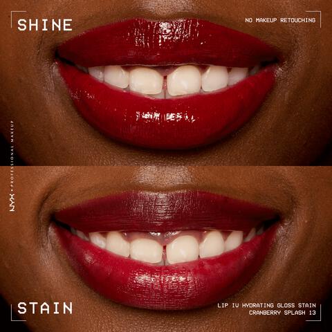 NYX Professional Makeup Lip IV Hydraterende Lipgloss Cranberry Splash