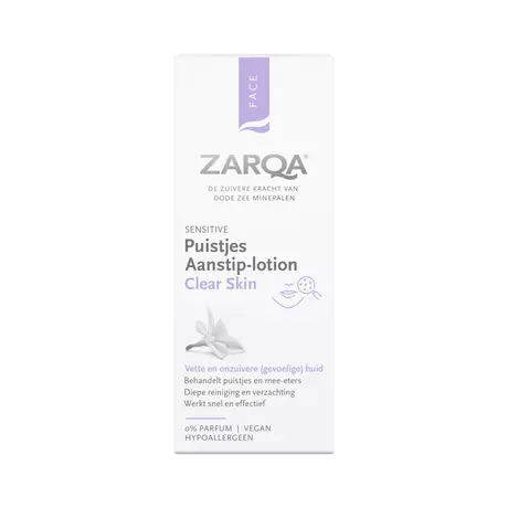 Zarqa Clear Skin Puistjes Aanstiplotion 20 ML