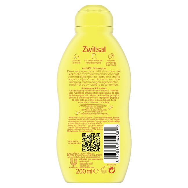 Zwitsal Baby Anti-Klit Shampoo 200 ML