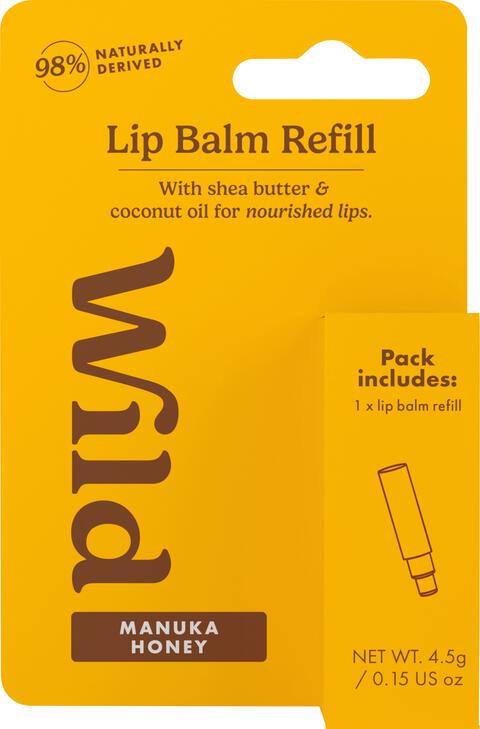 Wild Lip Balm Manuka Honey Refill 5 gram