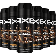 Axe Dark Temptation Deodorant Bodyspray 150 ML Multipack 6 stuks