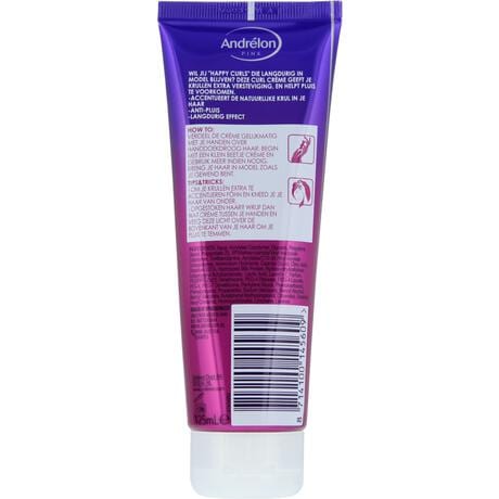 Andrélon Pink Collection Happy Curls Crème 125 ml