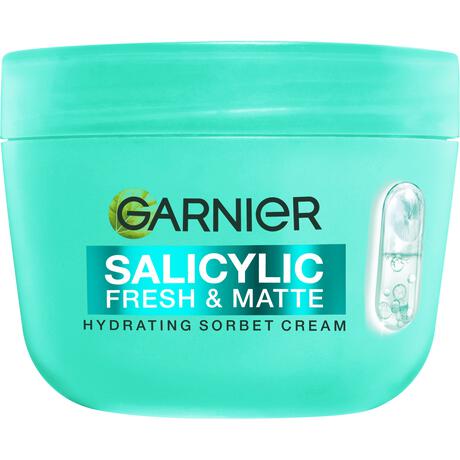 Garnier Salicylic Fresh & Matte Hydraterende Sorbet Creme 85 ML