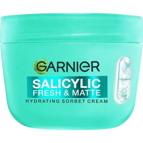 Garnier Salicylic Fresh & Matte Hydraterende Sorbet Creme 85 ML