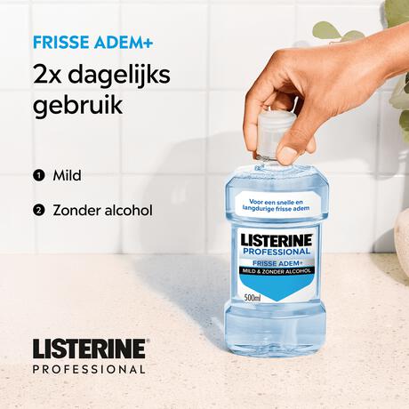 Listerine professional fresh breath+500ml