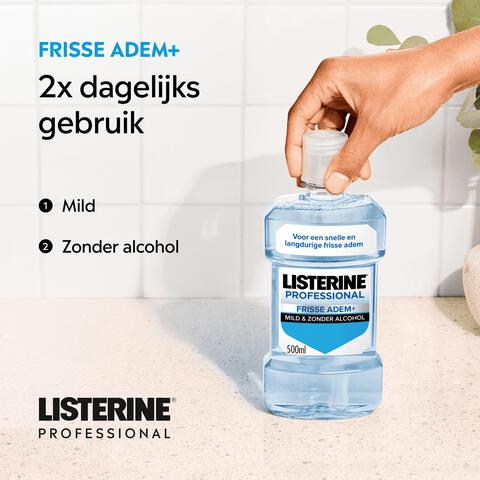 Listerine professional fresh breath+500ml