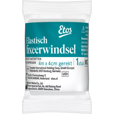 Etos Elastisch Fixeerwindsel 4 M x 4 CM