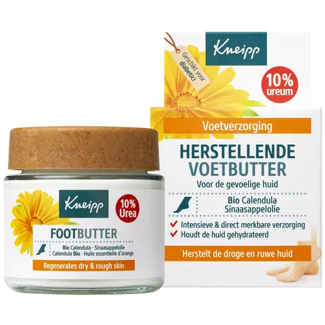 Kneipp Foot Care Voetbutter Calendula Sinaasappelolie 100 ML