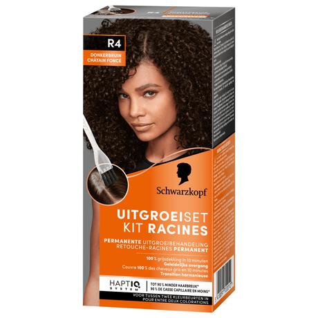 Schwarzkopf Permanent Color Uitgroeiset R4 Donkerbruin