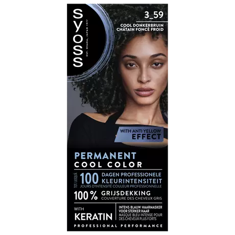 Syoss Haarverf 3-59 Cool Donkerbruin