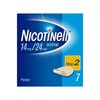 Nicotinell Pleisters 14 MG Stoppen met Roken Stap 2 7 stuks