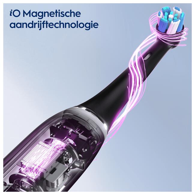 Oral-B iO 7 Zwart & Wit 2 Elektrische Tandenborstels By Braun