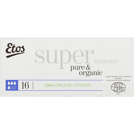 Etos Tampons Pure & Organic Super