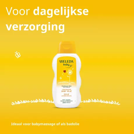 WELEDA Baby Calendula Verzorgende Olie 200 ML