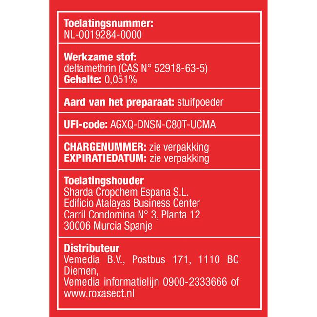 Roxasect Mierenpoeder 75 gram