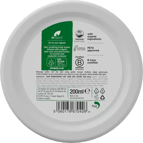 Dr. Organic Aloe Vera Body Butter 200 ML