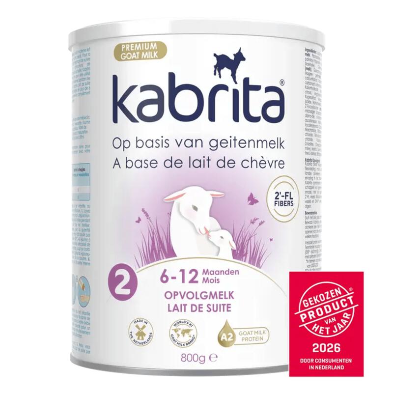 Kabrita 2 Opvolgmelk 6-12 Maanden 800 gram
