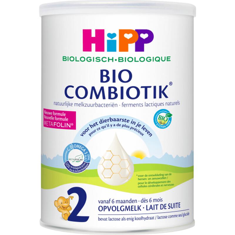 HiPP BIO Combiotik 2 Opvolgmelk 6-10 Maanden 800 gram