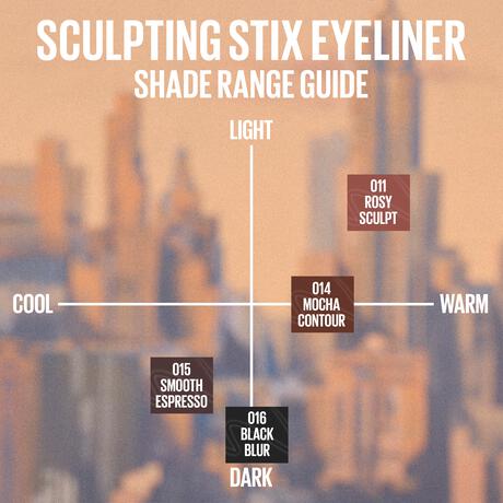 Maybelline Sculpting Stix Eyeliner 014 Mocha Contour Bruin