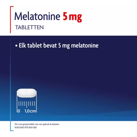 Shiepz Melatonine 5 MG Tabletten 10 stuks