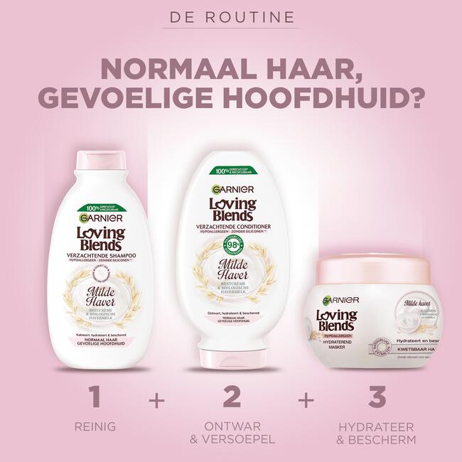 Garnier Loving Blends Milde Haver Conditioner 250 ML