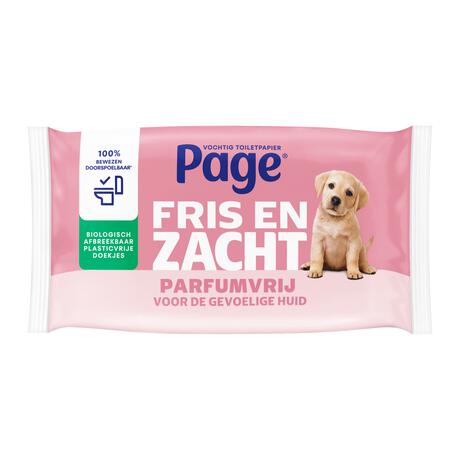 Page Vochtig Toiletpapier - Sensitive