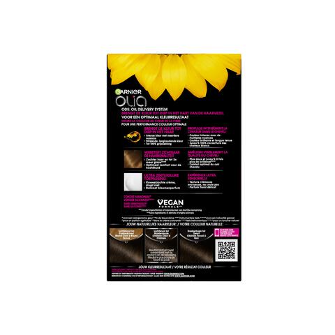 Garnier Olia Permanente Haarverf 5.0 Licht Bruin