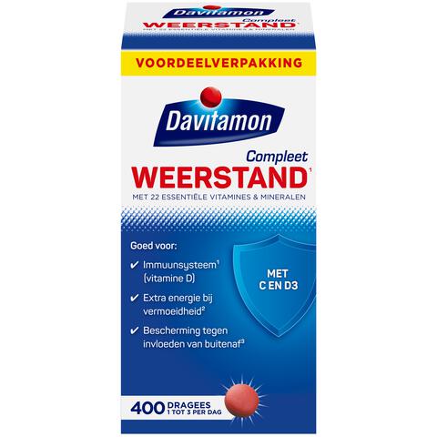 Davitamon Compleet Weerstand Vitamine C & D tabletten
