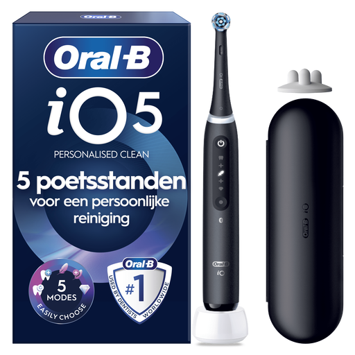 Oral-B iO 5s Zwart Elektrische Tandenborstel