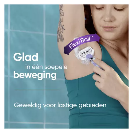 Gillette Venus Extra Smooth Swirl Scheersysteem met 1 Navulmesje