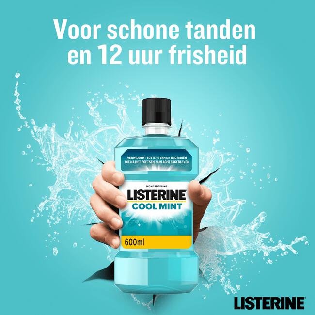 Listerine® Cool Mint Mondspoeling 600 ML