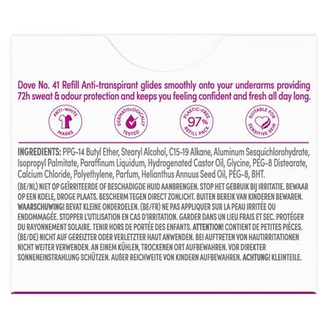 Dover Peony Antiperspirant Deodorant Refill 35 ML