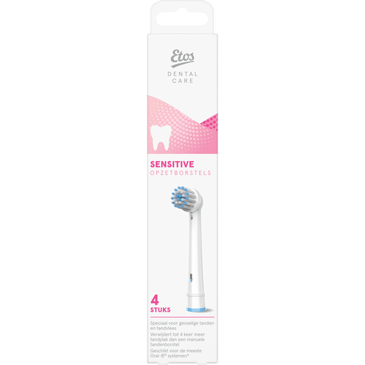 Etos Opzetborstels Sensitive 4 pack