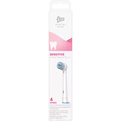 Etos Opzetborstels Sensitive 4 pack