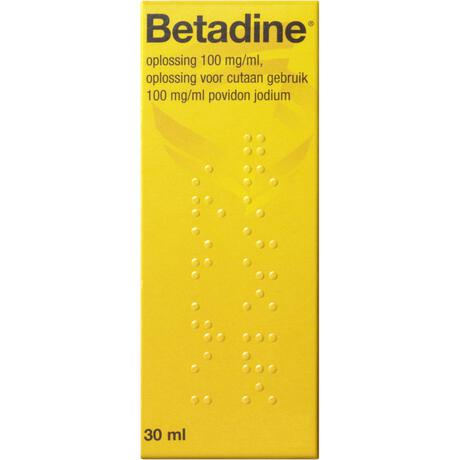 Betadine Oplossing 100 MG/ML Povidonjood 30 ML