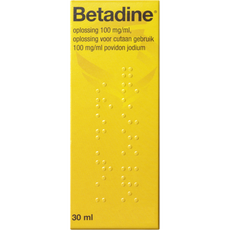 Betadine Oplossing 100 MG/ML Povidonjood 30 ML