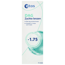 Etos Zachte Daglenzen -1,75 15 stuks