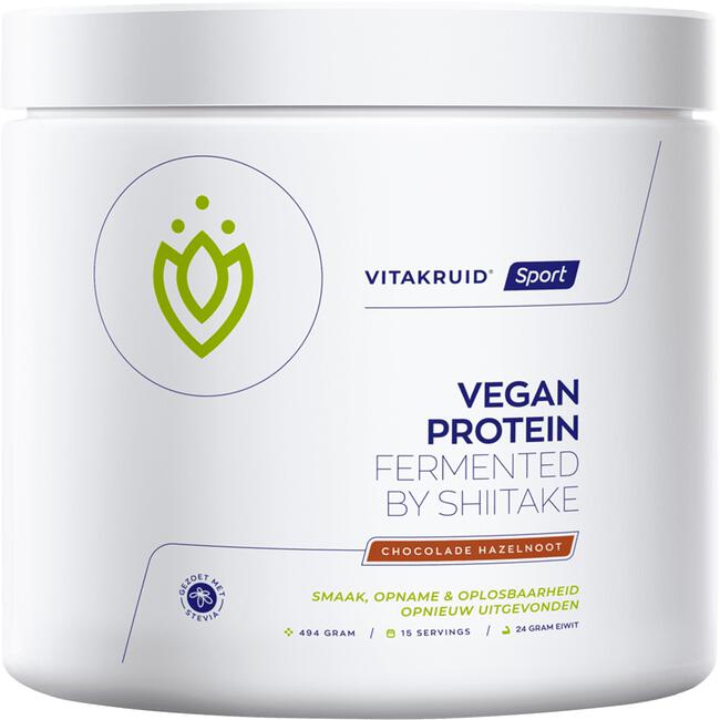 Vitakruid Vegan Protein Chocolate Hazelnoot 494 GR