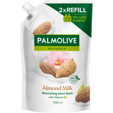 Palmolive Naturals Handzeep Melk- en Amandel Navul 500ml