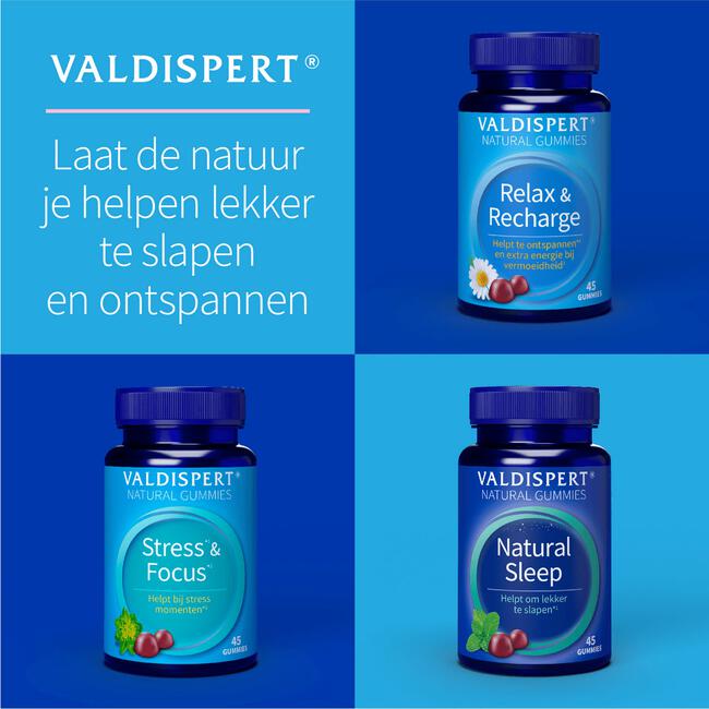 Valdispert Night Time Natural Gummies 45 stuks