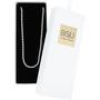 BiSjU Jewellery Ketting Gedraaid Silver Plated