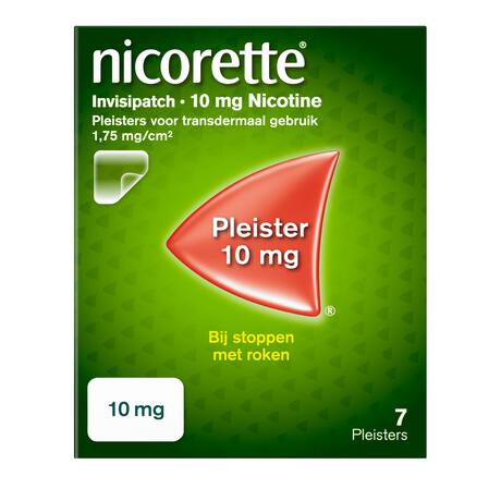 Nicorette invisipatch 7stuks 10mg