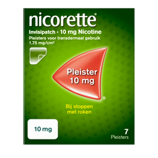 Nicorette invisipatch 7stuks 10mg