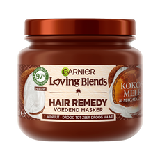 Garnier Loving Blends Kokosmelk & Macadamia Hair Remedy Haarmasker 340 ML