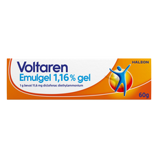 Voltaren Emulgel 1,16%  (diclofenac) Bij Gewrichtspijn In Knie En Vinger 60 GR