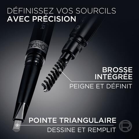 L'Oréal Paris Infaillible 24H Brow Filling Triangular Wenkbrauwpotlood 5.0 Light Brunette