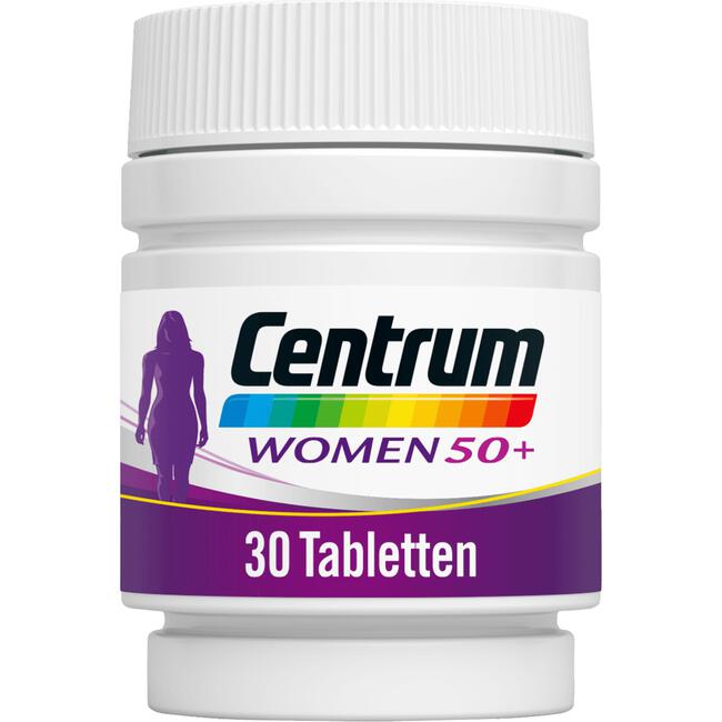 Centrum Women 50+ Multivitaminen Tabletten 30 stuks