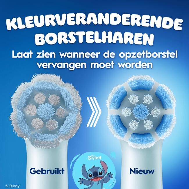 Oral-B iO Kids Stitch Opzetborstels 2 stuks